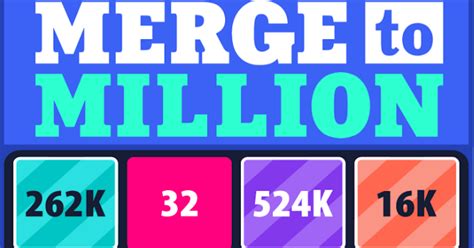 Merge to Million ️ Joue sur CrazyGames!